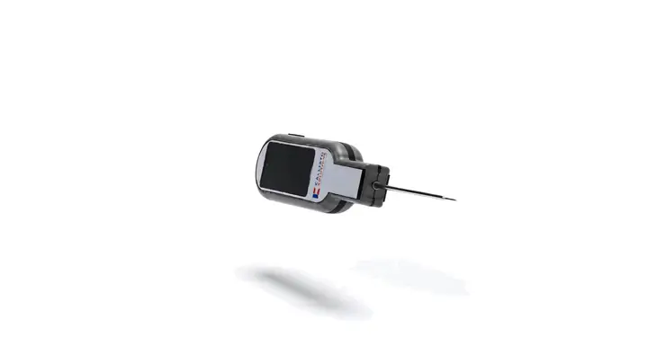 Handheld probe, turning